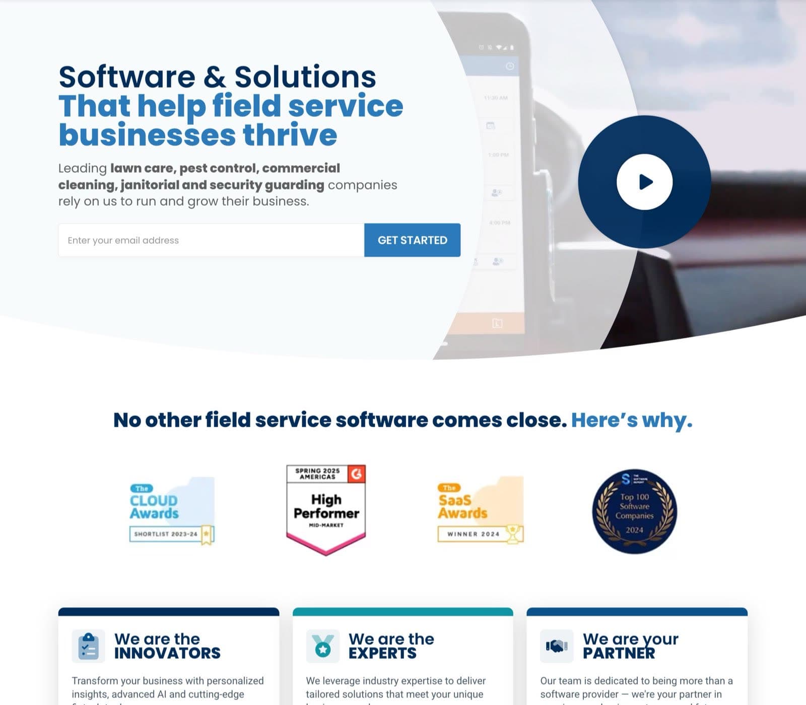WorkWave, the shipped site